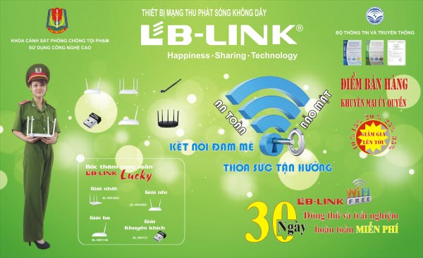 LB-LINK TẠI HỌC VIỆN CẢNH SÁT NHÂN DÂN